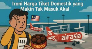 Transit di KLIA? Beli Oleh-Oleh Cokelat Sambil Geleng-Geleng Kepala dengan Harga Tiket Domestik