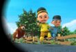 5 Kesialan Upin & Ipin: Dikejar Sapi hingga Didenda!